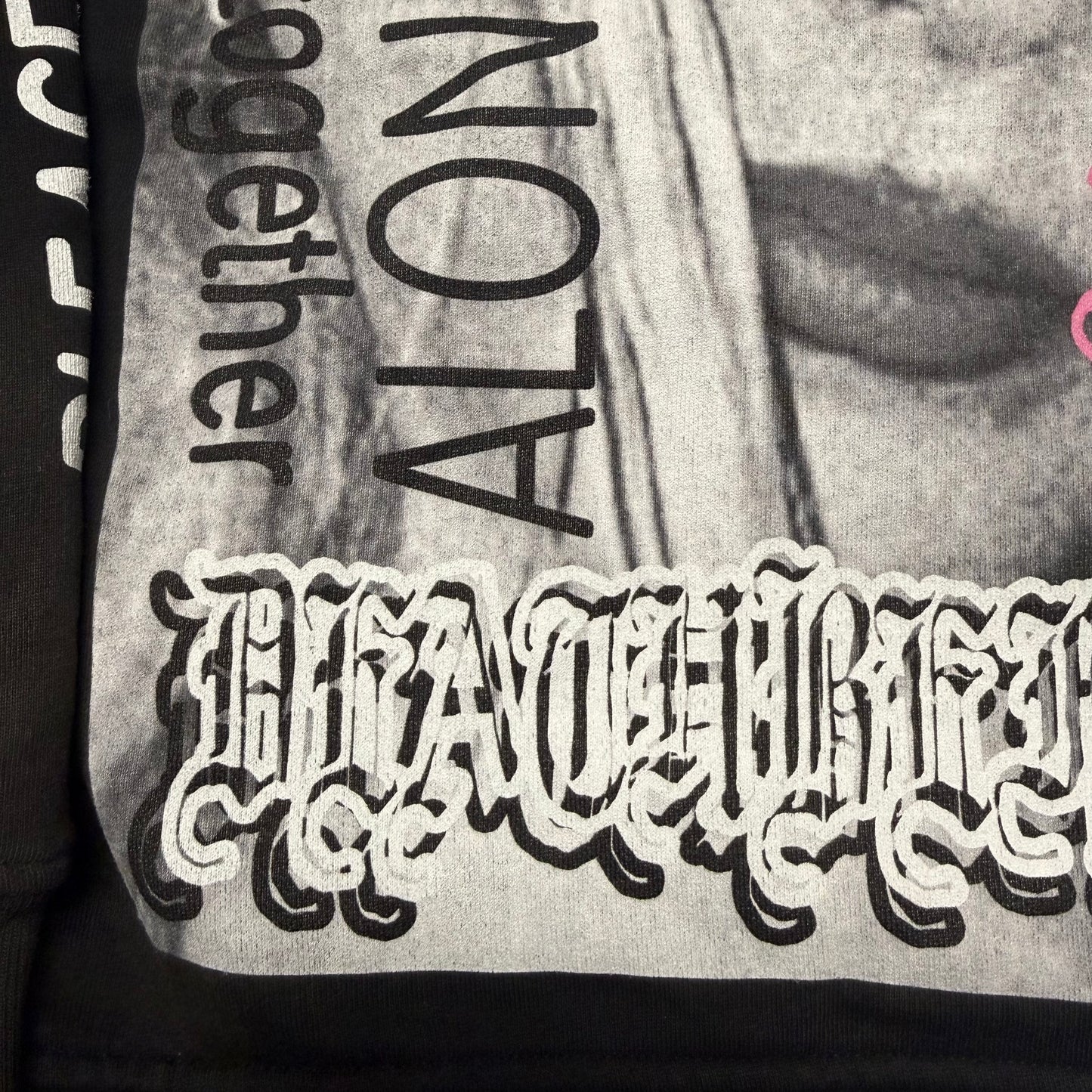 PLEASE GOD HELP ME!- Vintage Treated Hoodie (cropped)