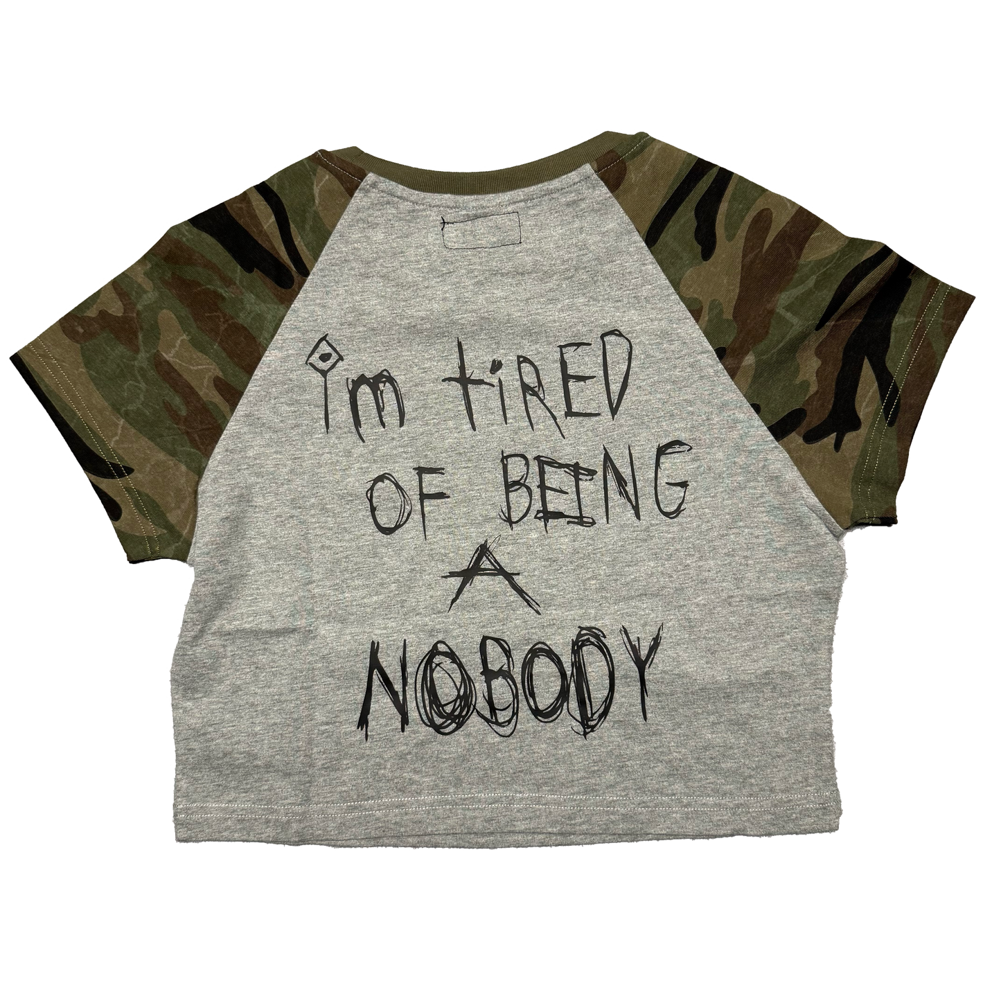 Nobody- Womens Baby Tee